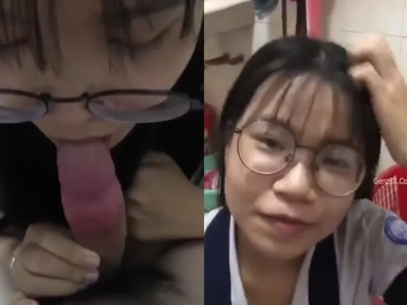 "mày liếm mạnh đi tao sắp ra rồi", em xinh mút cây hàng cho thằng bạn thân