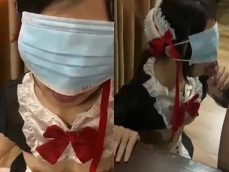 Gấu việt dâm cosplay nô lệ tình dục mút mút con buồi điêu luyện